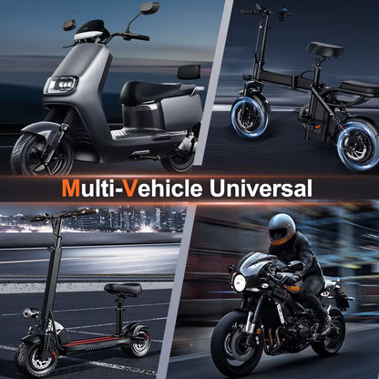 Motorcycle Alarm Disc Brake Lock Security Moto Wheel Disk Padlock Waterproof 120Db Loud anti Theft Alarma Motorcycle Disc Lock